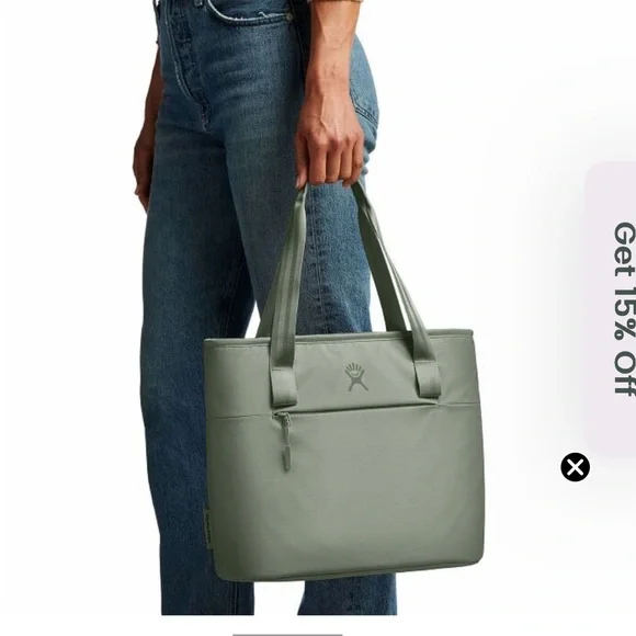 Hydro Flask Green Insulated Lunch Tote - Picture 3 of 6